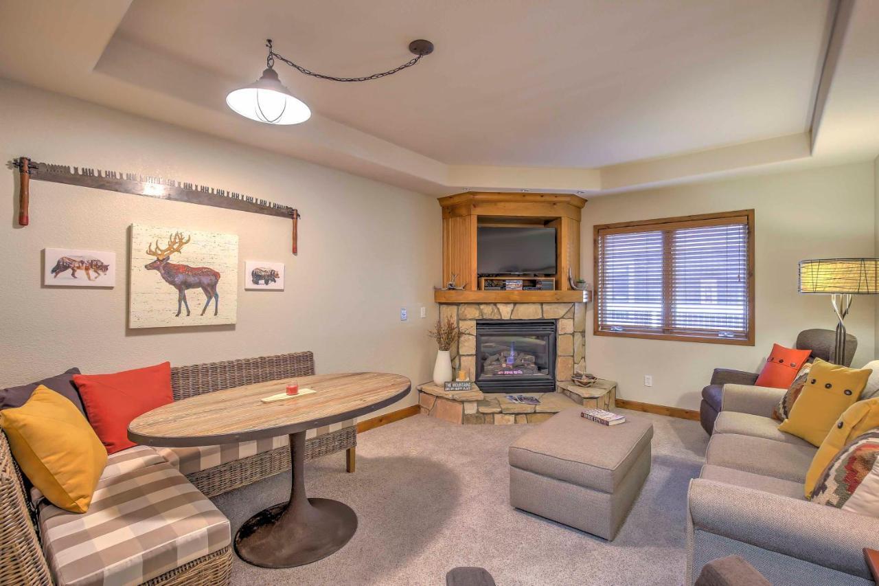 Breck Studio With Hot Tub Access, Walk To Main St! Breckenridge Eksteriør billede