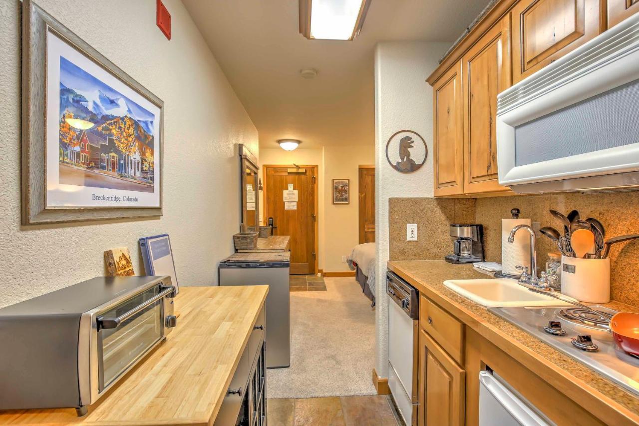 Breck Studio With Hot Tub Access, Walk To Main St! Breckenridge Eksteriør billede