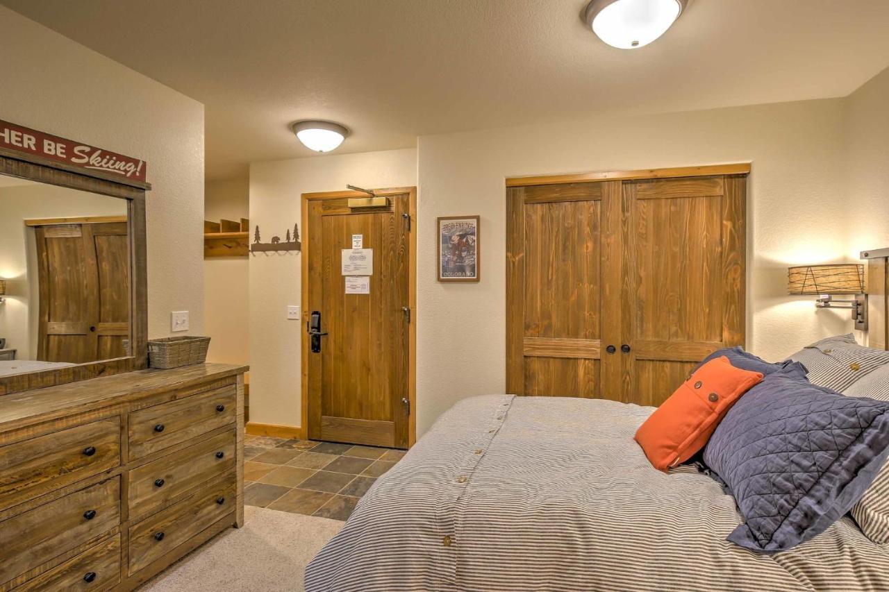 Breck Studio With Hot Tub Access, Walk To Main St! Breckenridge Eksteriør billede