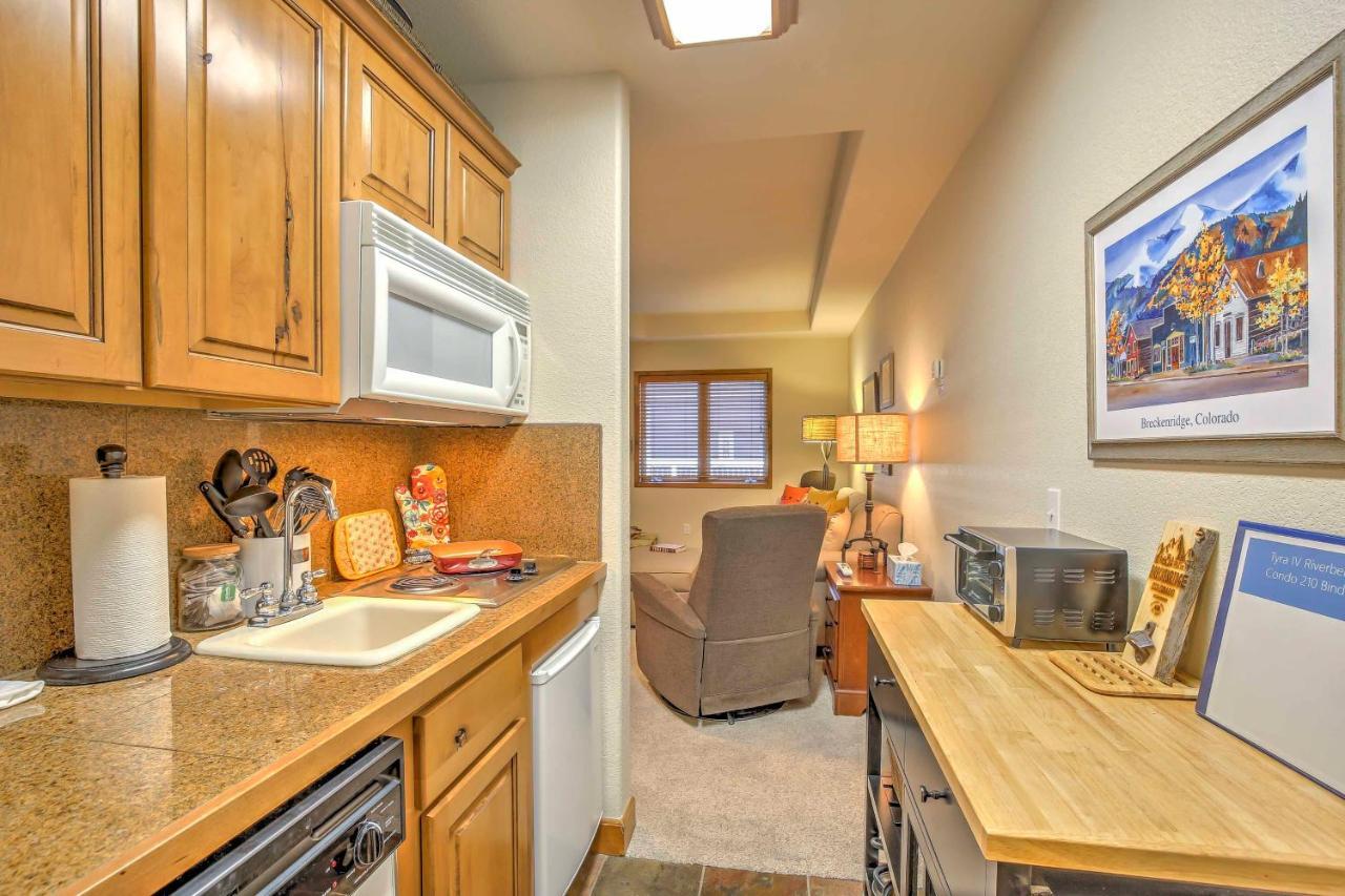 Breck Studio With Hot Tub Access, Walk To Main St! Breckenridge Eksteriør billede