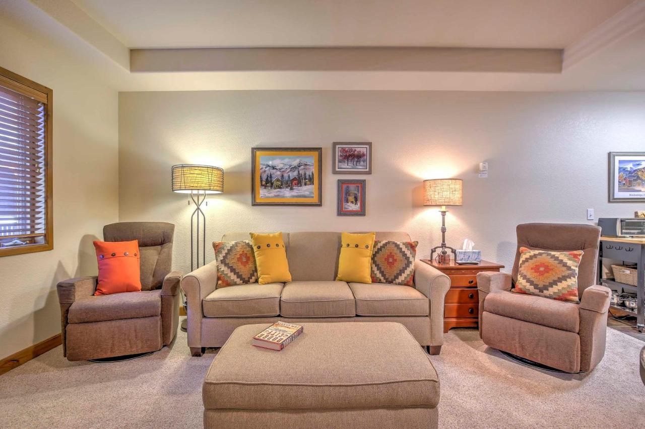 Breck Studio With Hot Tub Access, Walk To Main St! Breckenridge Eksteriør billede