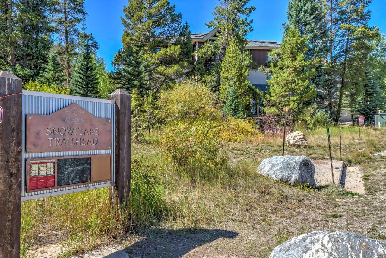 Breck Studio With Hot Tub Access, Walk To Main St! Breckenridge Eksteriør billede