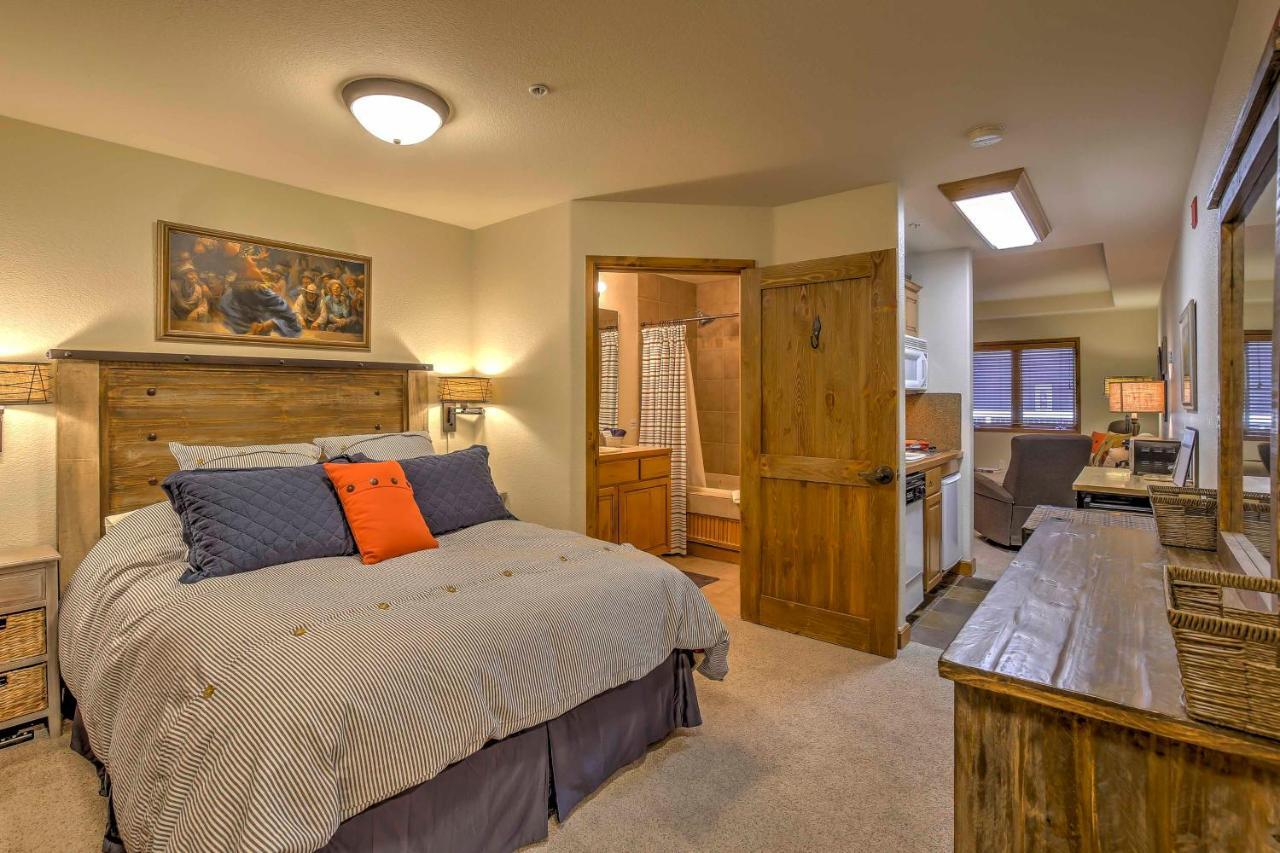 Breck Studio With Hot Tub Access, Walk To Main St! Breckenridge Eksteriør billede
