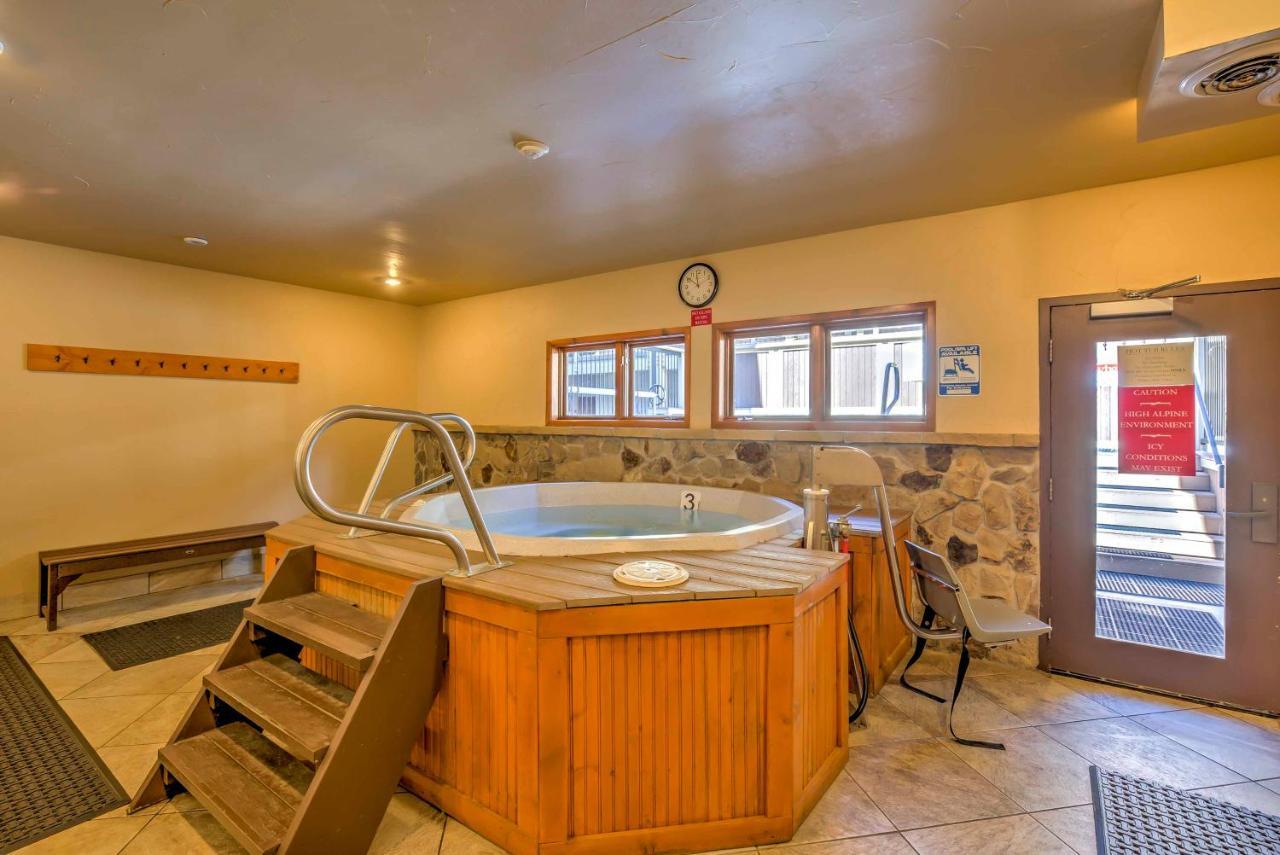 Breck Studio With Hot Tub Access, Walk To Main St! Breckenridge Eksteriør billede